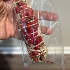 White Sage & Red Siuata Smudge