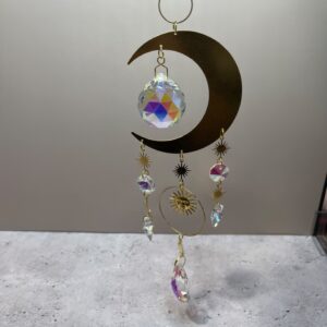 Moon Crystal Suncatcher